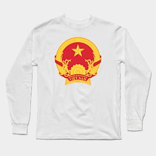 Emblem of Vietnam Long Sleeve T-Shirt